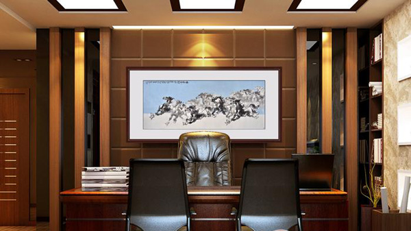 送领导什么礼物合适 首选国画山水画